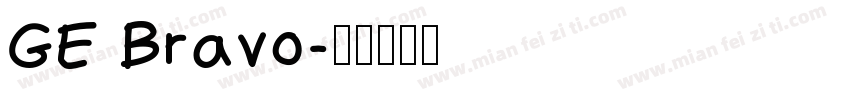 GE Bravo字体转换